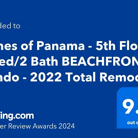 5-Star Beachfront - Remodeled 2 Bd & 2 Ba - Dunes Of Panama D505